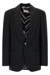 virgin wool single-breasted blazer