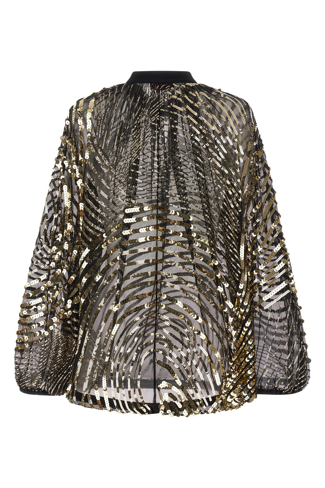 PUCCI 40 semi-transparent tulle blouse