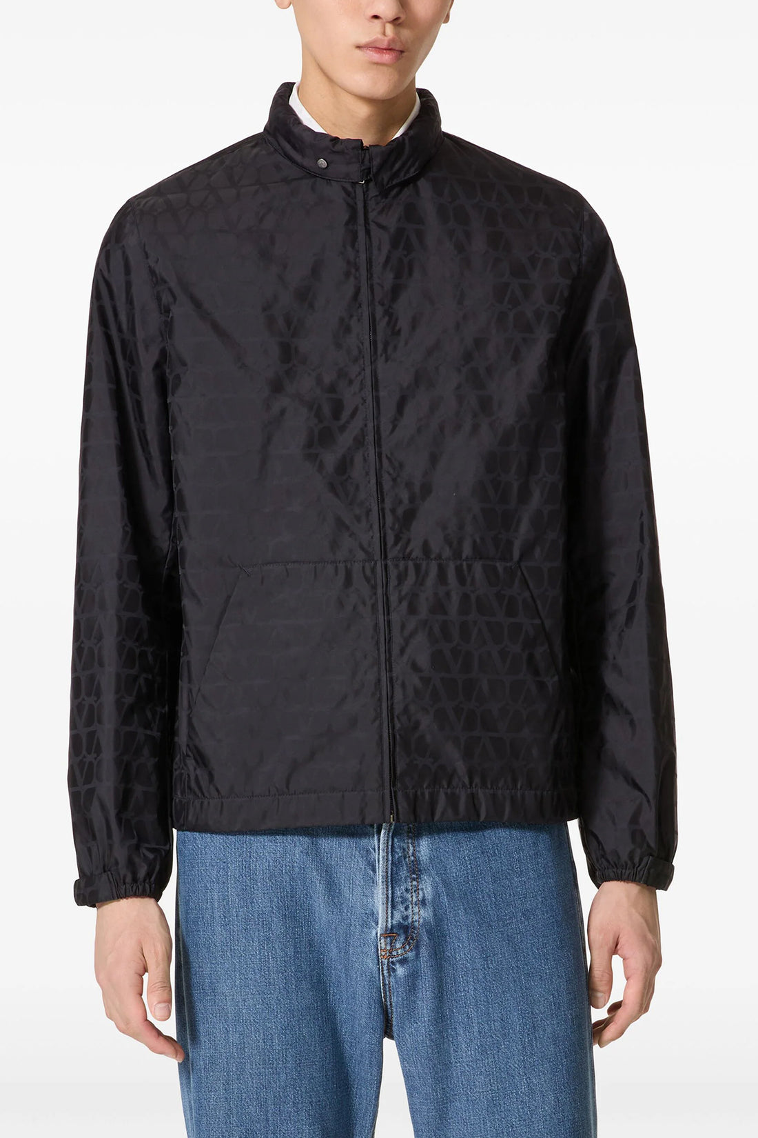 VALENTINO GARAVANI 48 toile iconographe nylon anorak