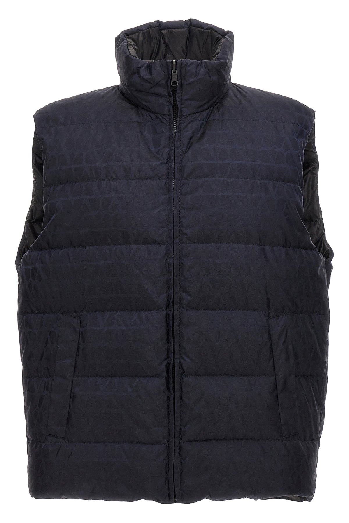 all-over toile iconographe nylon vest