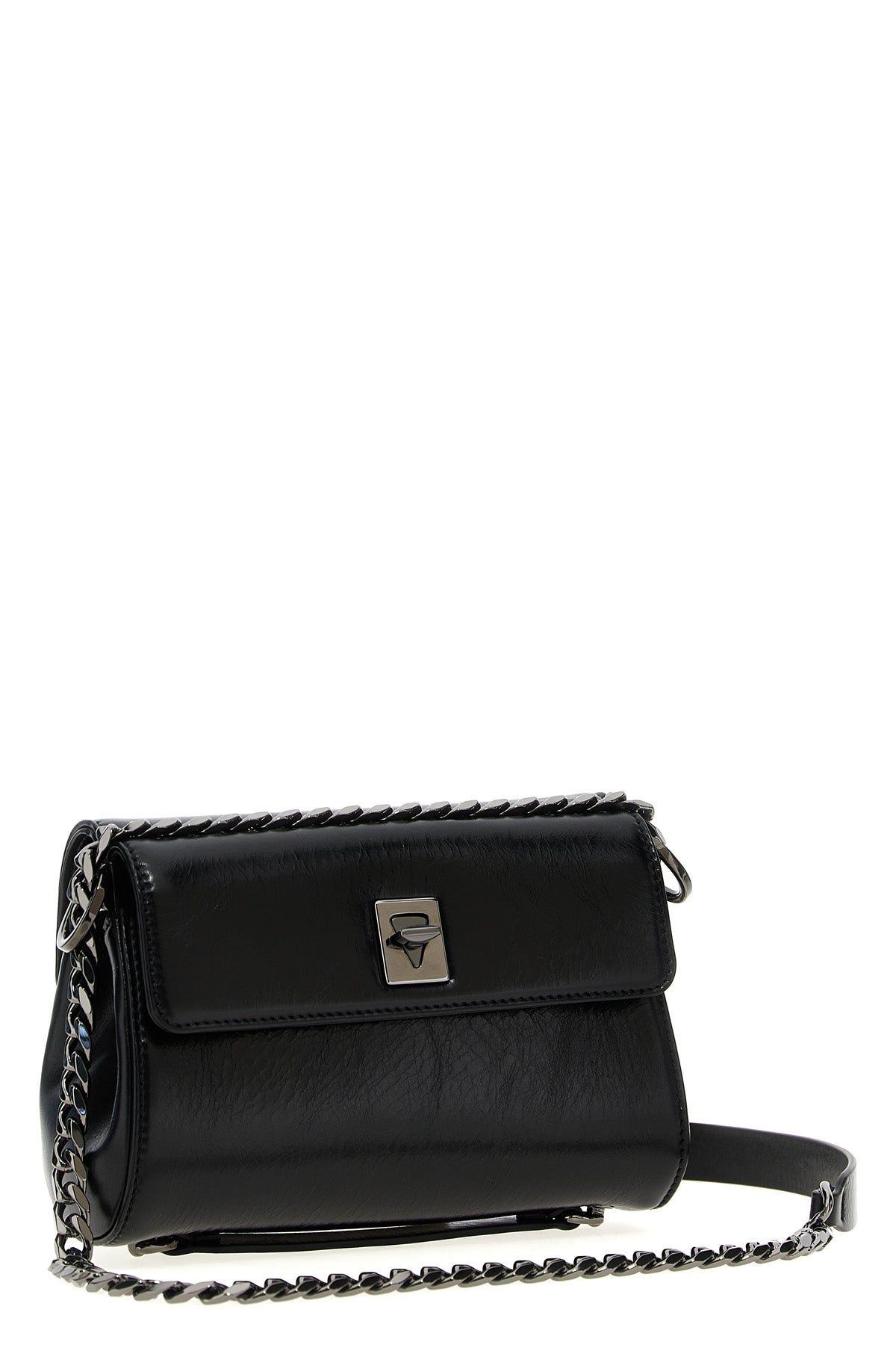 small leather shoulder bag