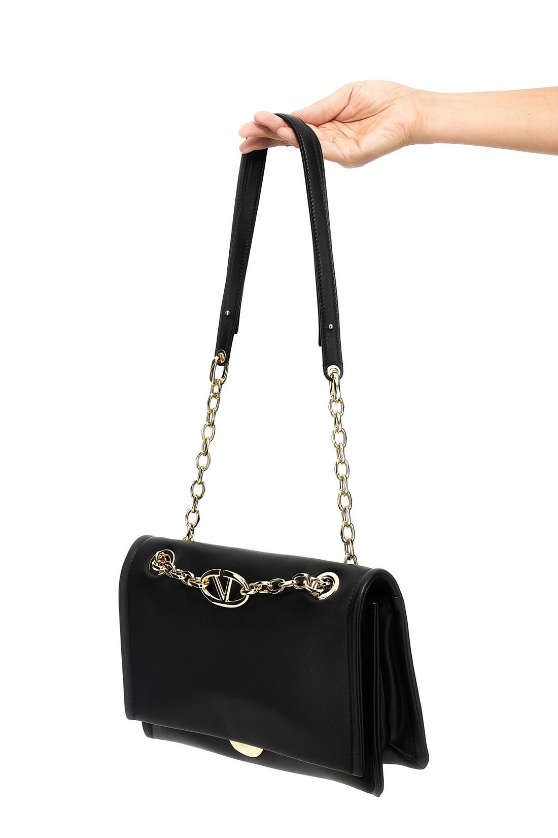 VALENTINO GARAVANI OS leather shoulder bag