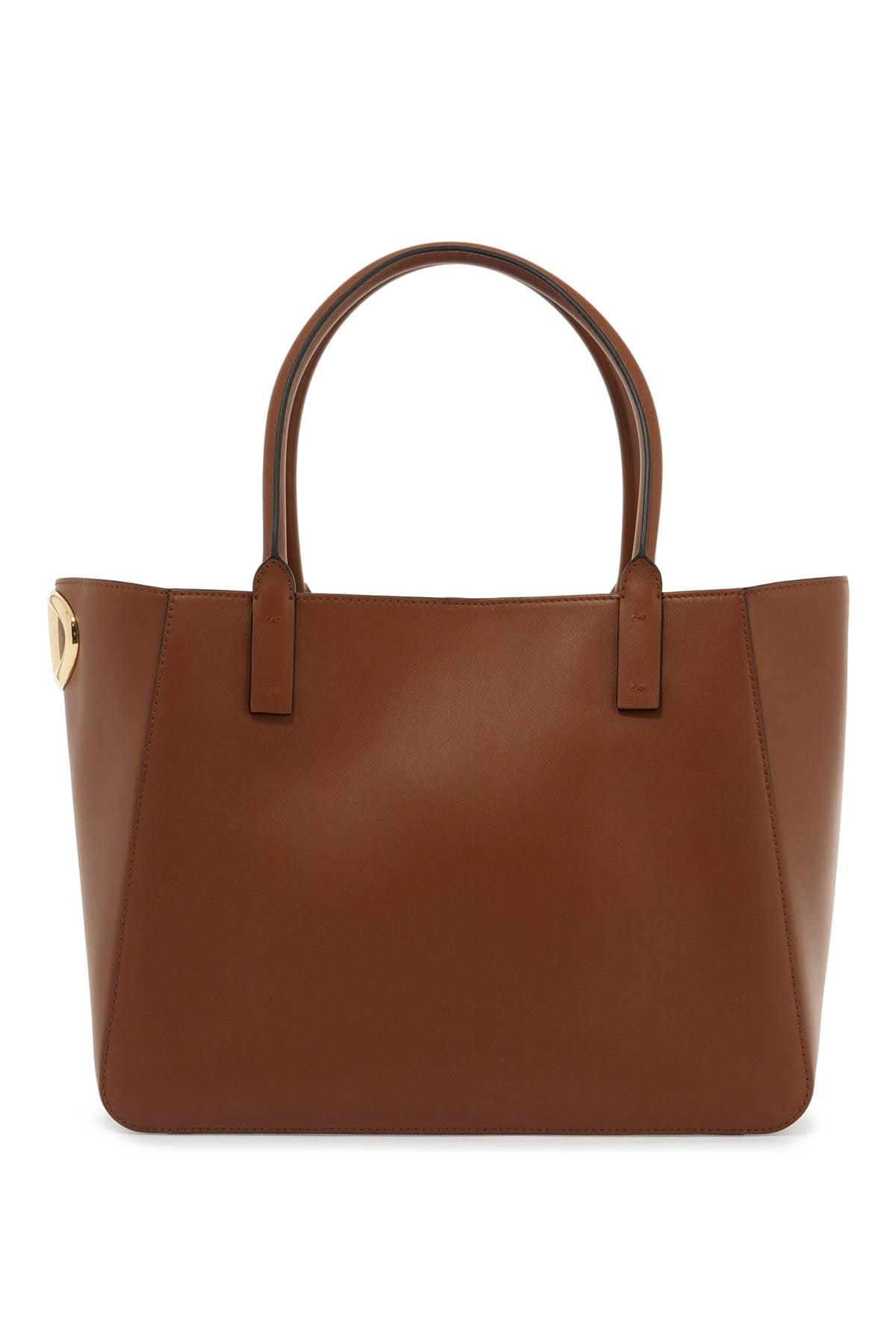 nappa calfskin vlogo side tote bag