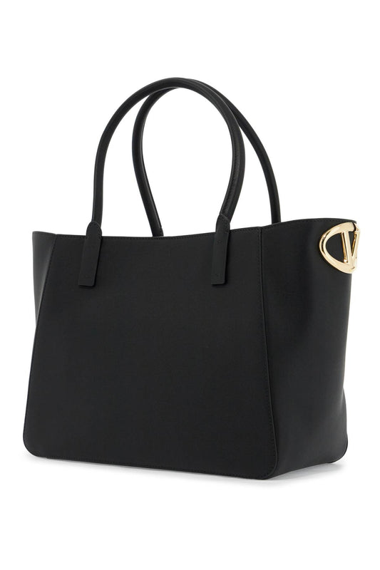 nappa calfskin vlogo side tote bag