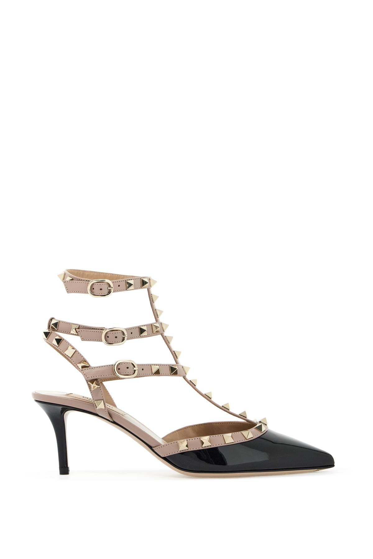 rockstud slingback pumps