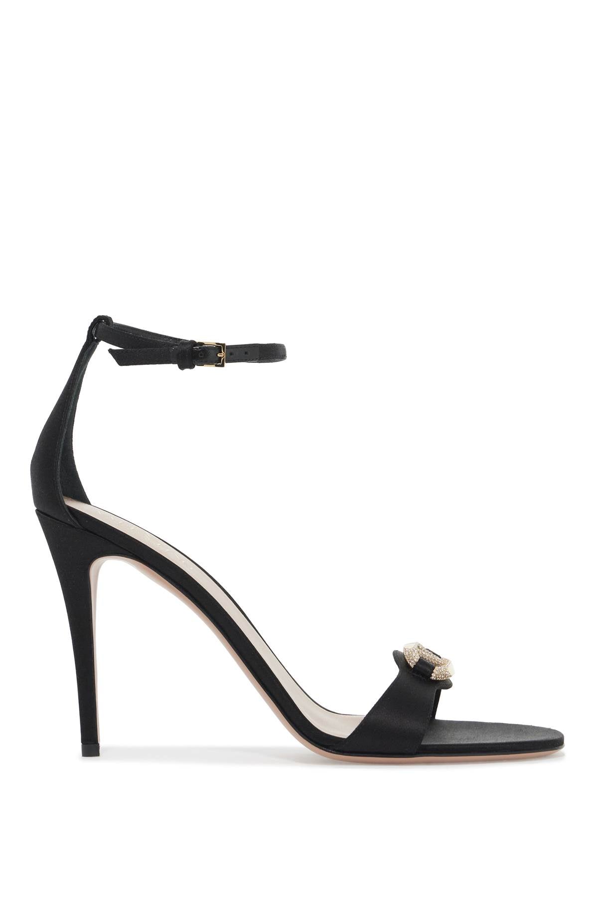 vlogo signature satin sandals