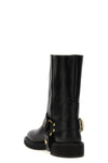 leather ankle boots