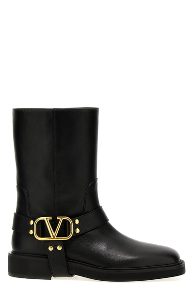 leather ankle boots