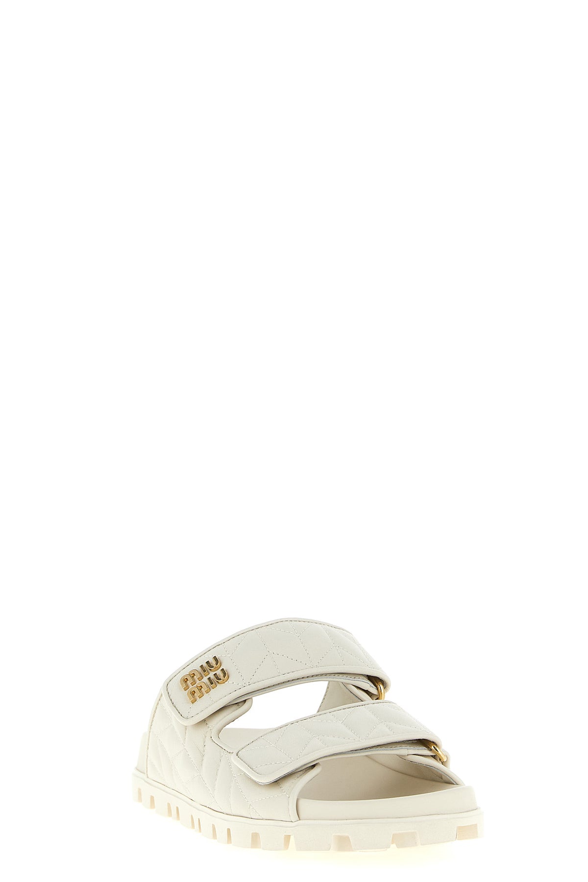 matelassé nappa sandals