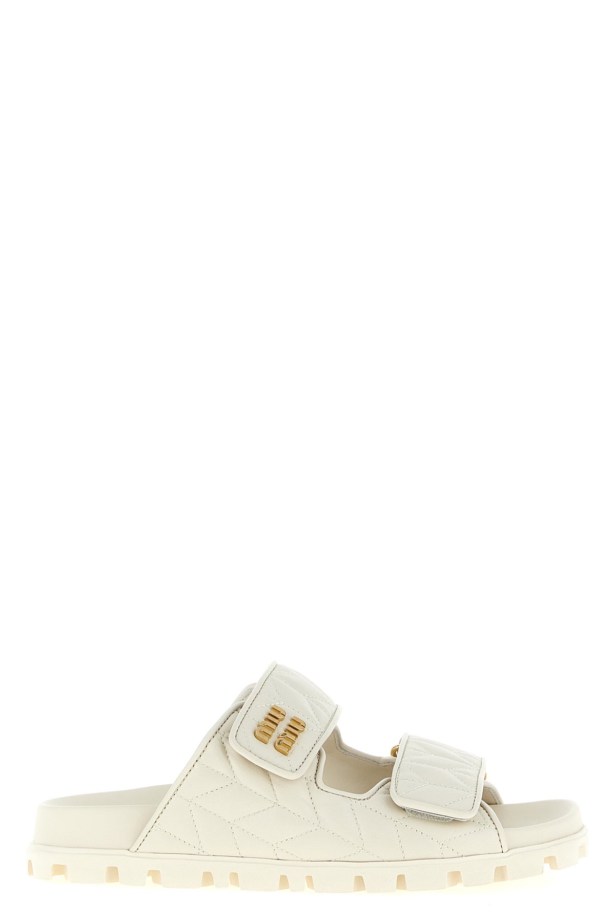 matelassé nappa sandals