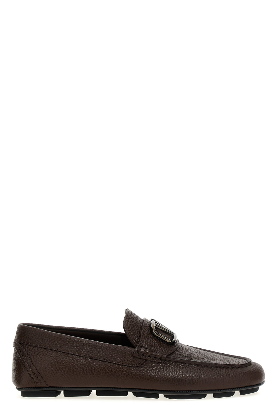 VALENTINO GARAVANI 39 garnet leather loafers