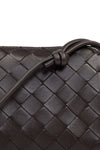 Intrecciato Concert Leather Shoulder Bag