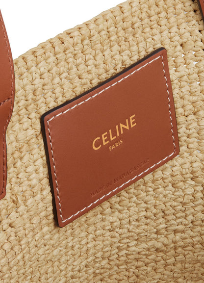 Teen Panier Raffia Tote Bag