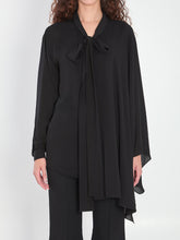 BALENCIAGA 34 scarf blouse