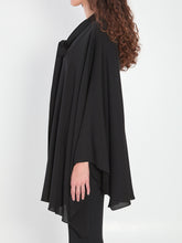 BALENCIAGA 34 scarf blouse