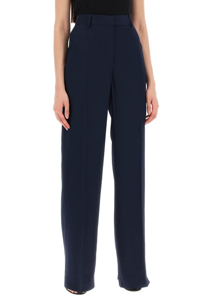 crepe palazzo pants in