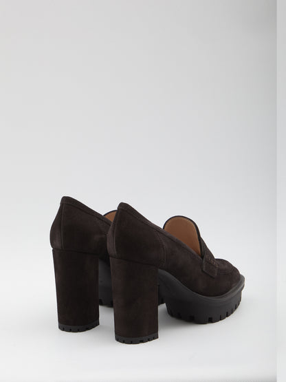 GIANVITO ROSSI 38½ rouen loafer