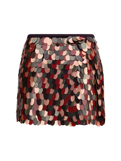 DRIES VAN NOTEN 38 maxi sequined miniskirt