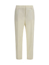 stretch wool pants