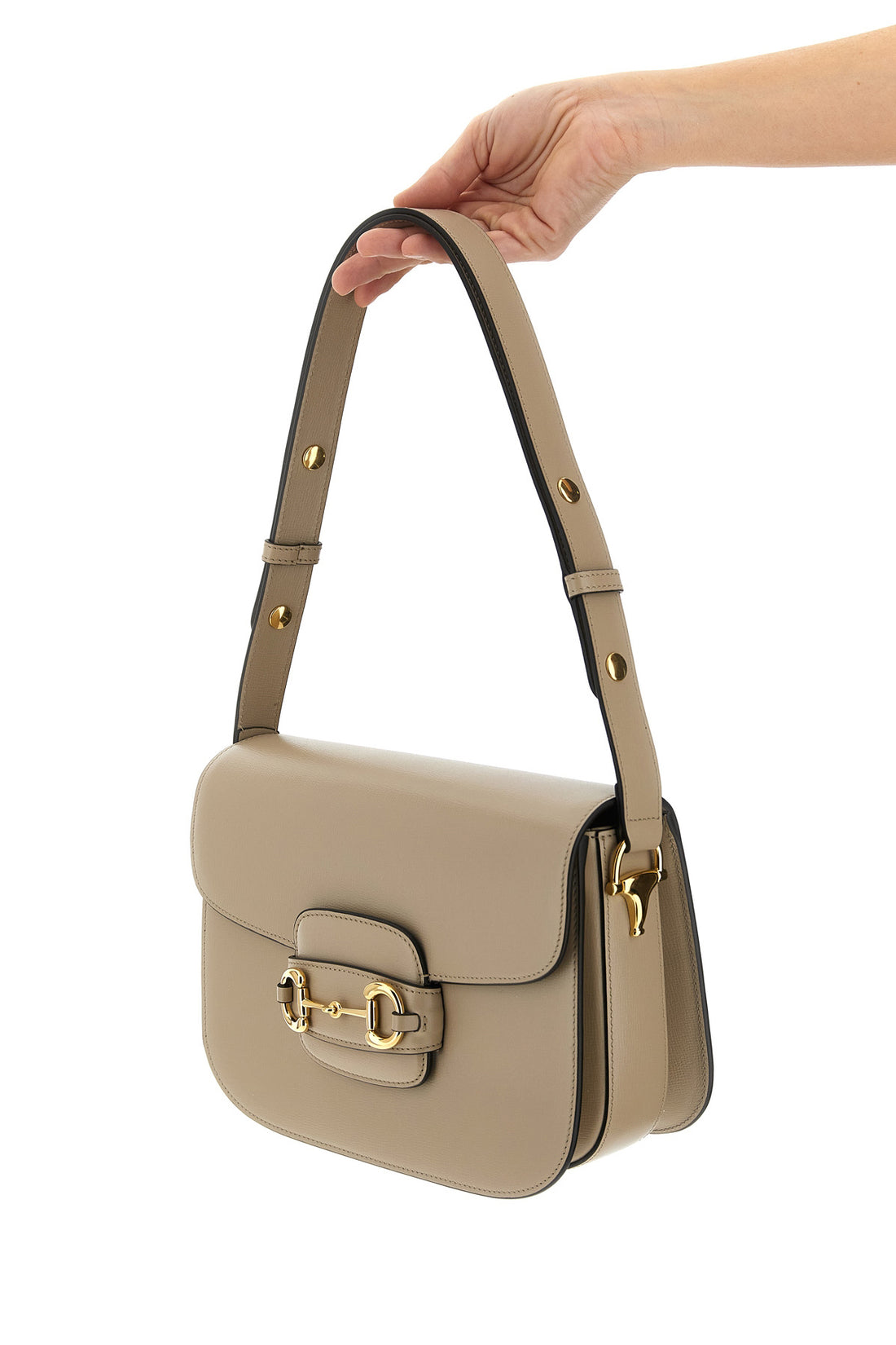 GUCCI OS medium gucci horsebit 1955 leather shoulder bag