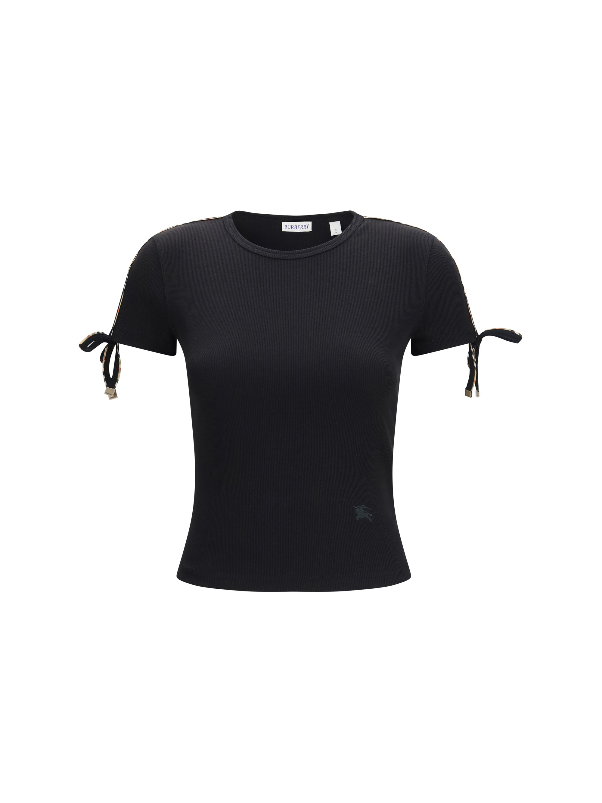 cotton lace-detail t-shirt