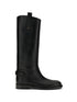 BURBERRY 40 leather high boots