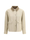cotton-linen canvas jacket