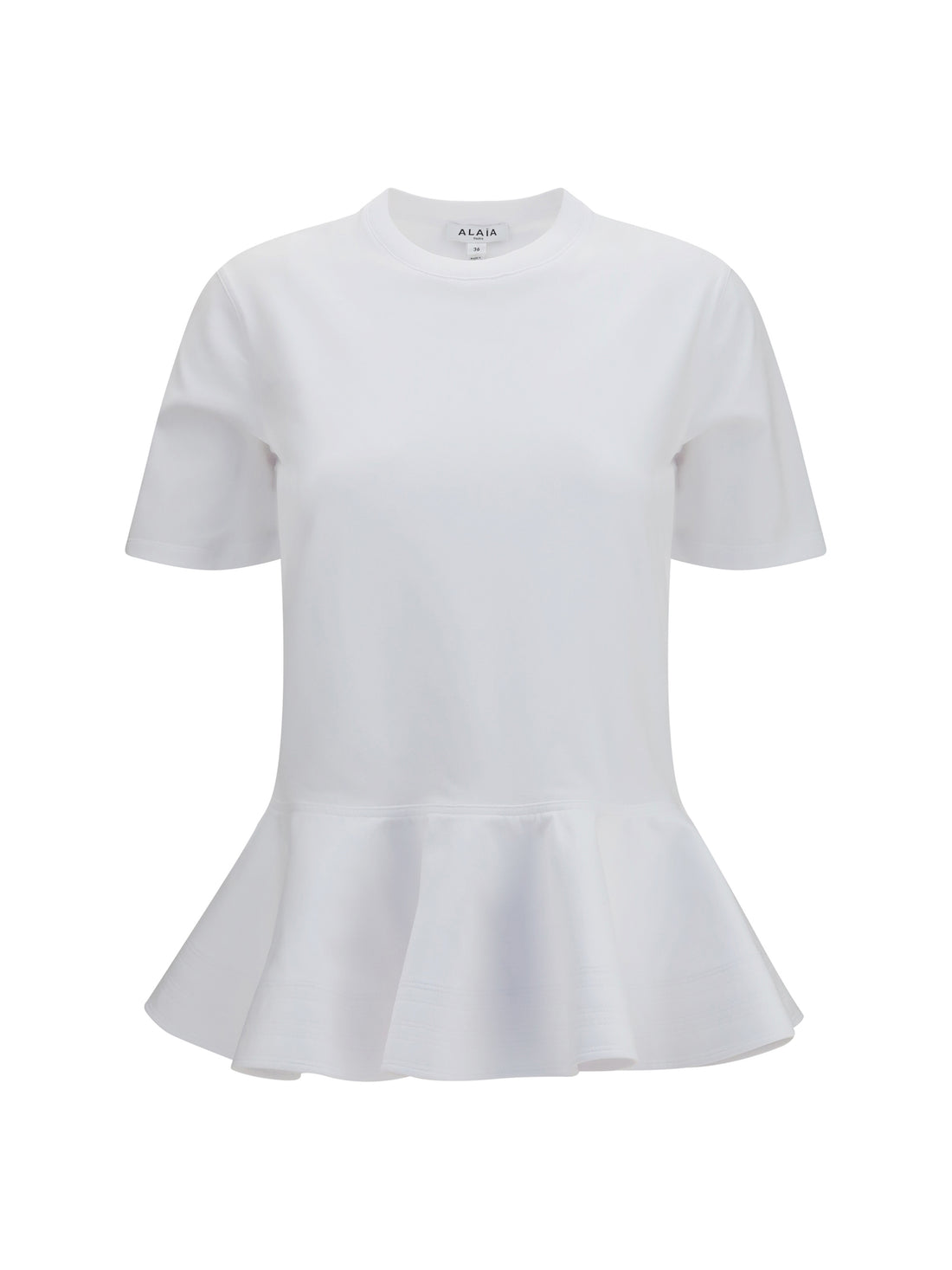 ALAIA 36 cotton jersey crinoline t-shirt