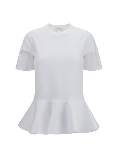 ALAÏA 36 cotton jersey crinoline t-shirt