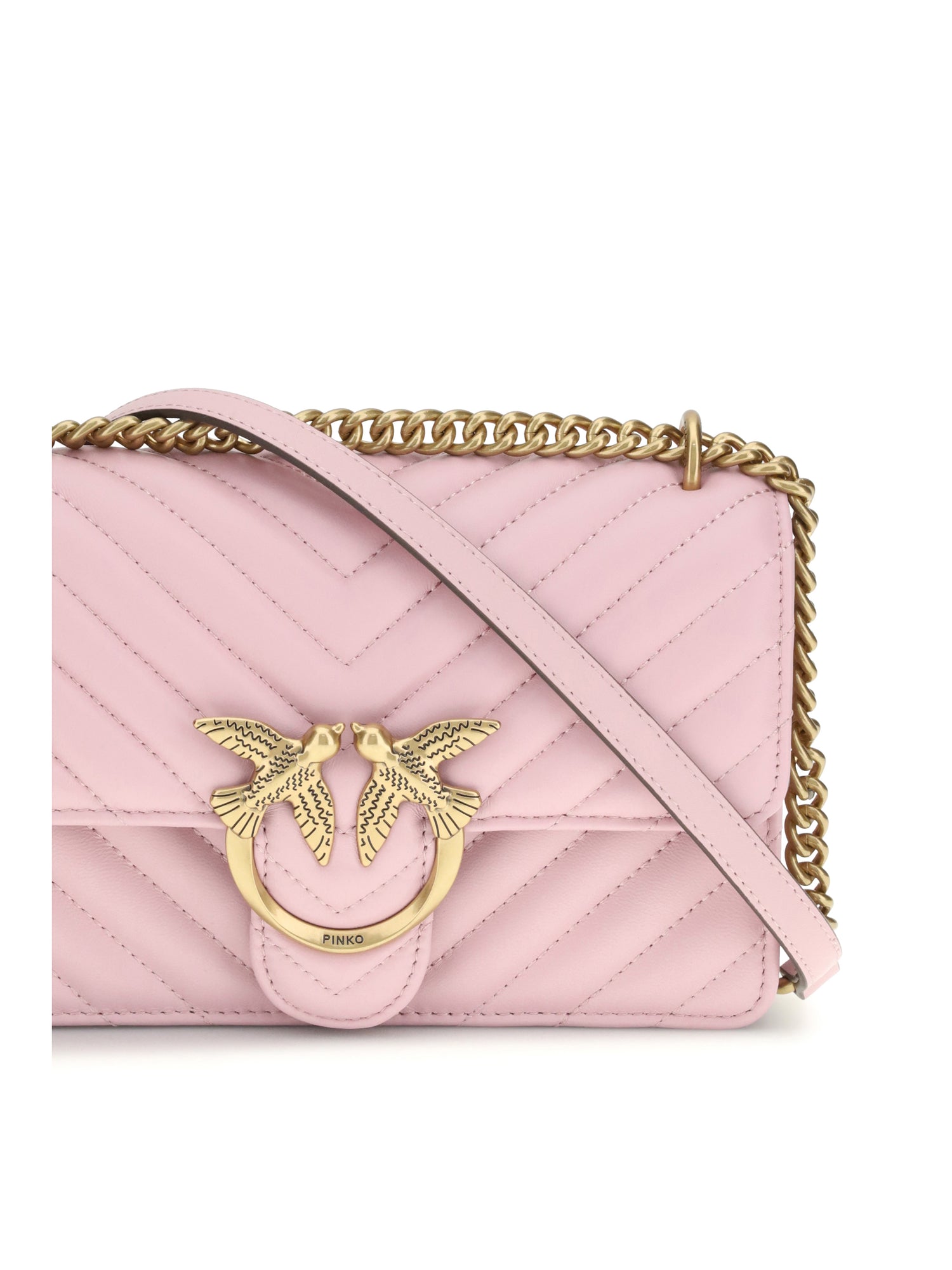 PINKO OS mini love shoulder bag