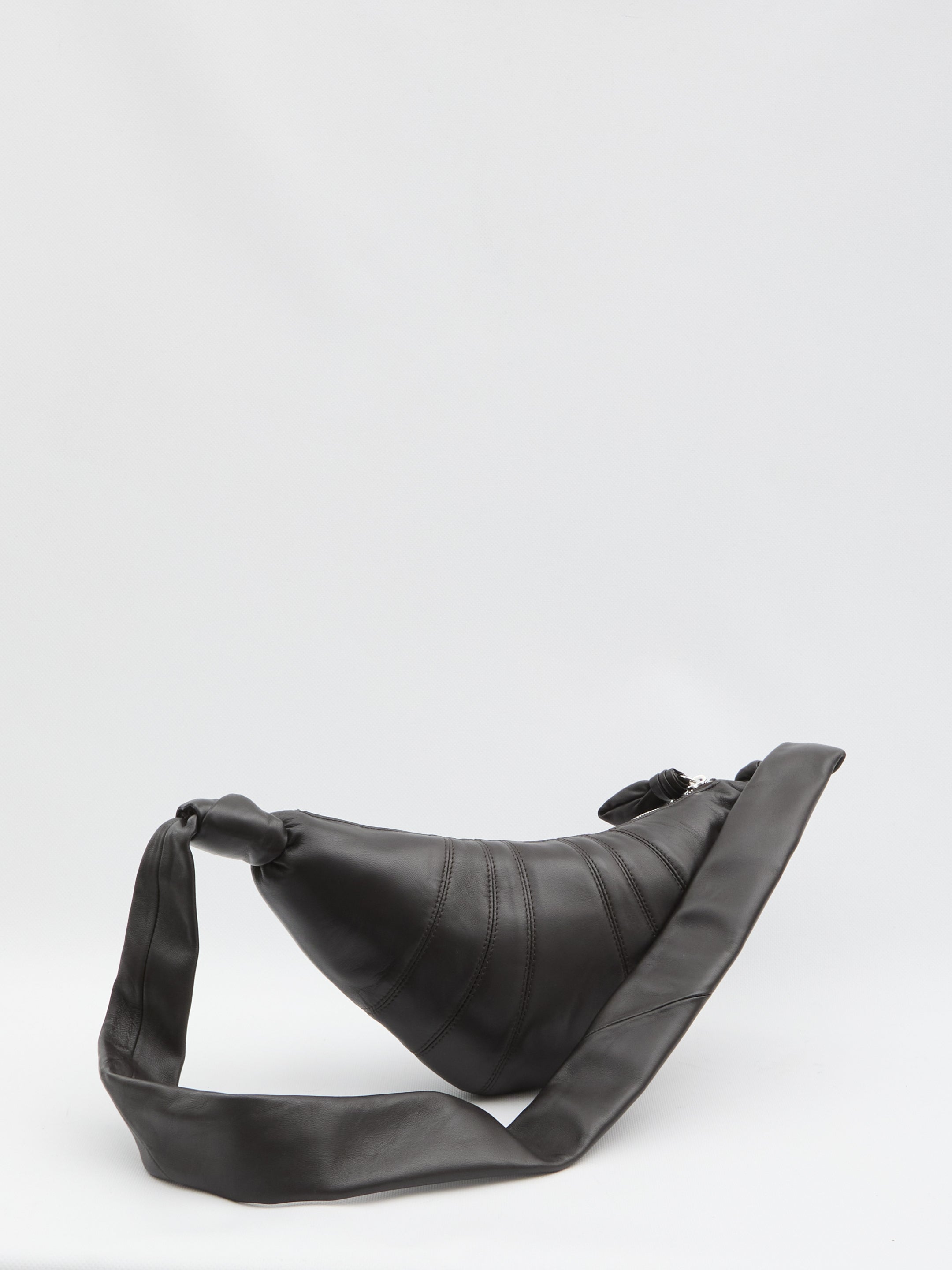 LEMAIRE OS croissant brown bag small 