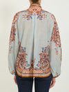 aster tie neck blouse