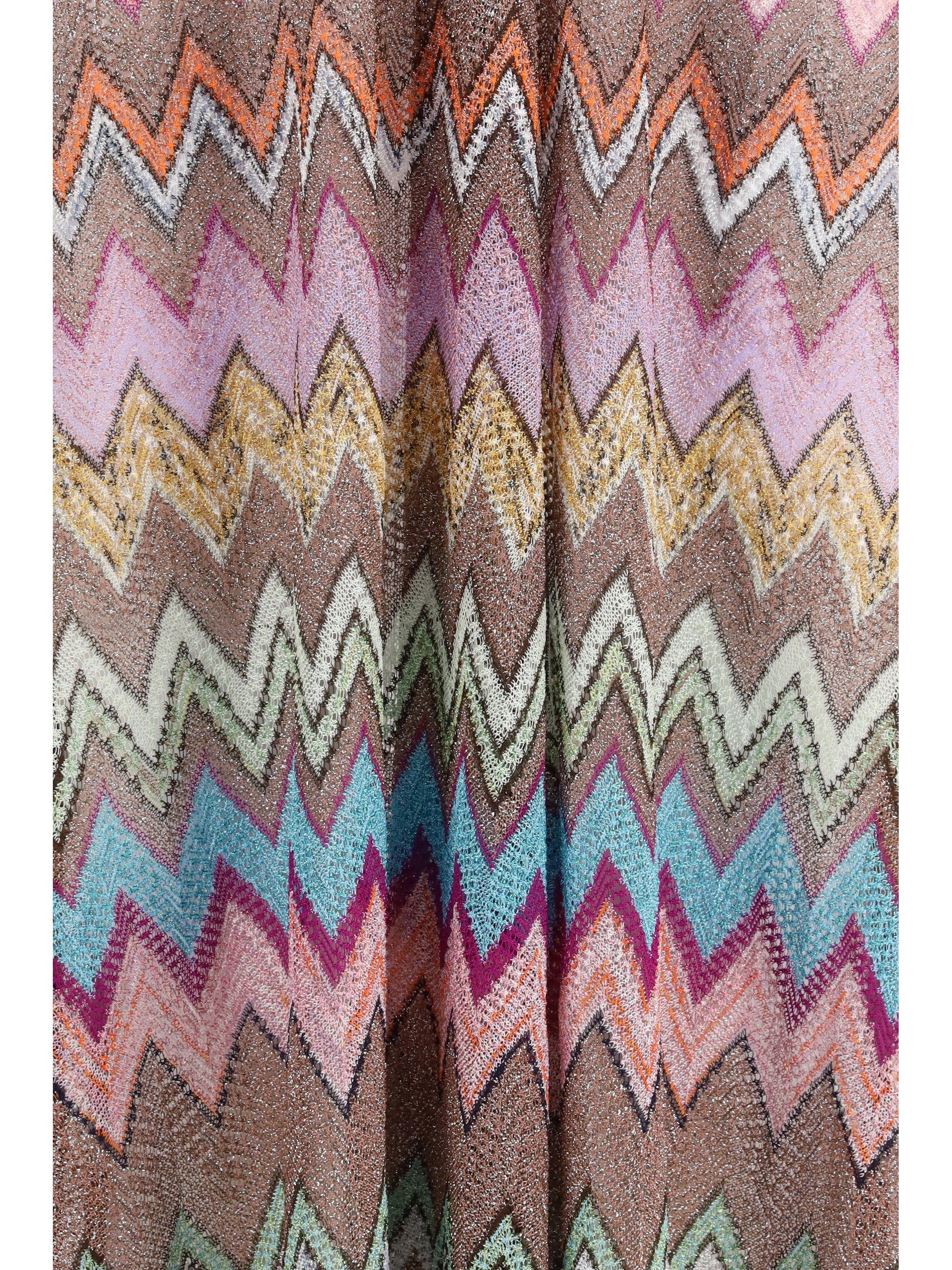 zigzag cover-up dress