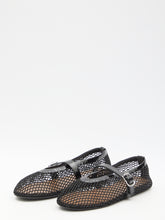 ALAIA 38 mesh flat ballerinas 