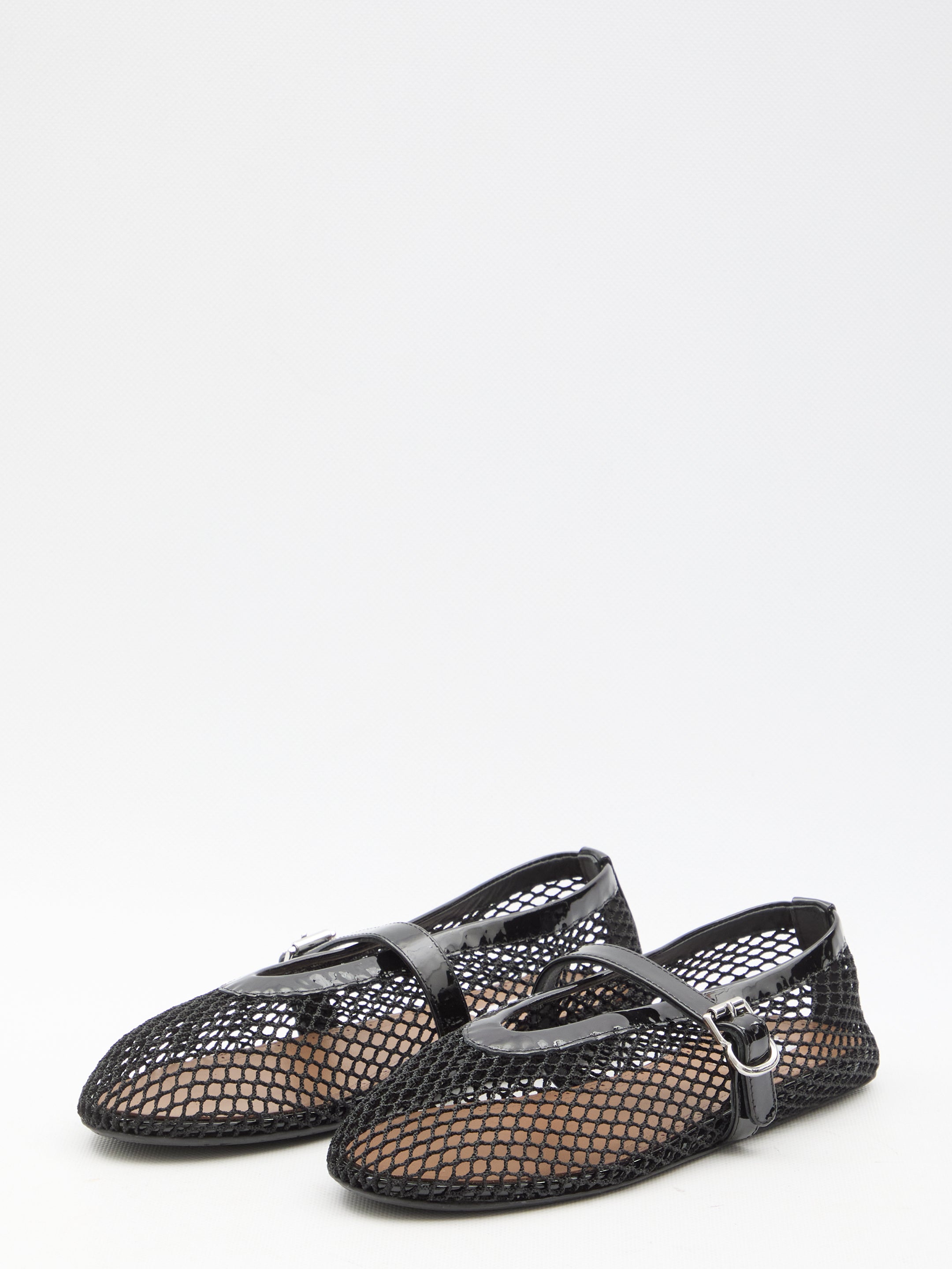 ALAIA 38 mesh flat ballerinas 