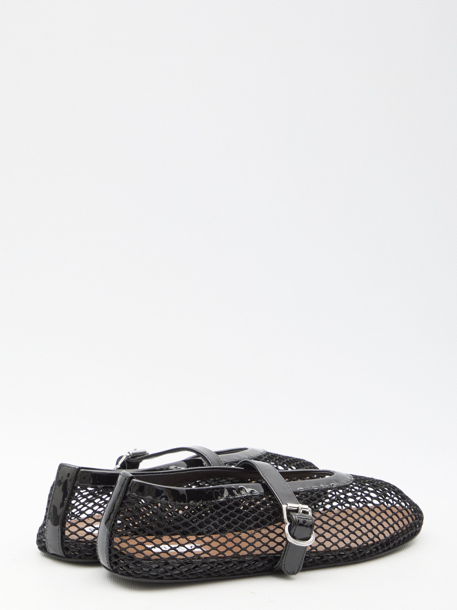 ALAIA 38 mesh flat ballerinas 