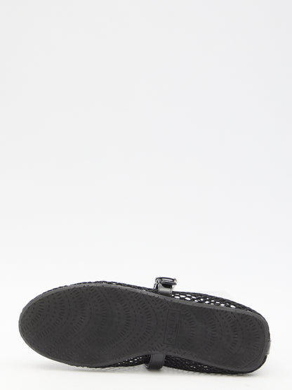 ALAIA 38 mesh flat ballerinas 