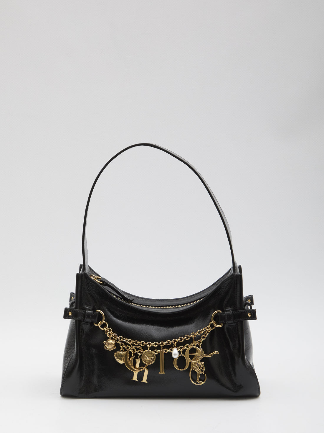 CHLOE OS hobo charms bag