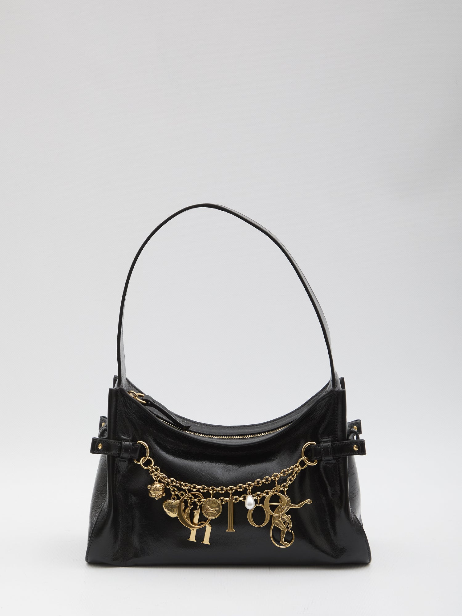 CHLOE OS hobo charms bag 