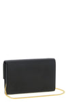 grain de poudre royal leather clutch bag