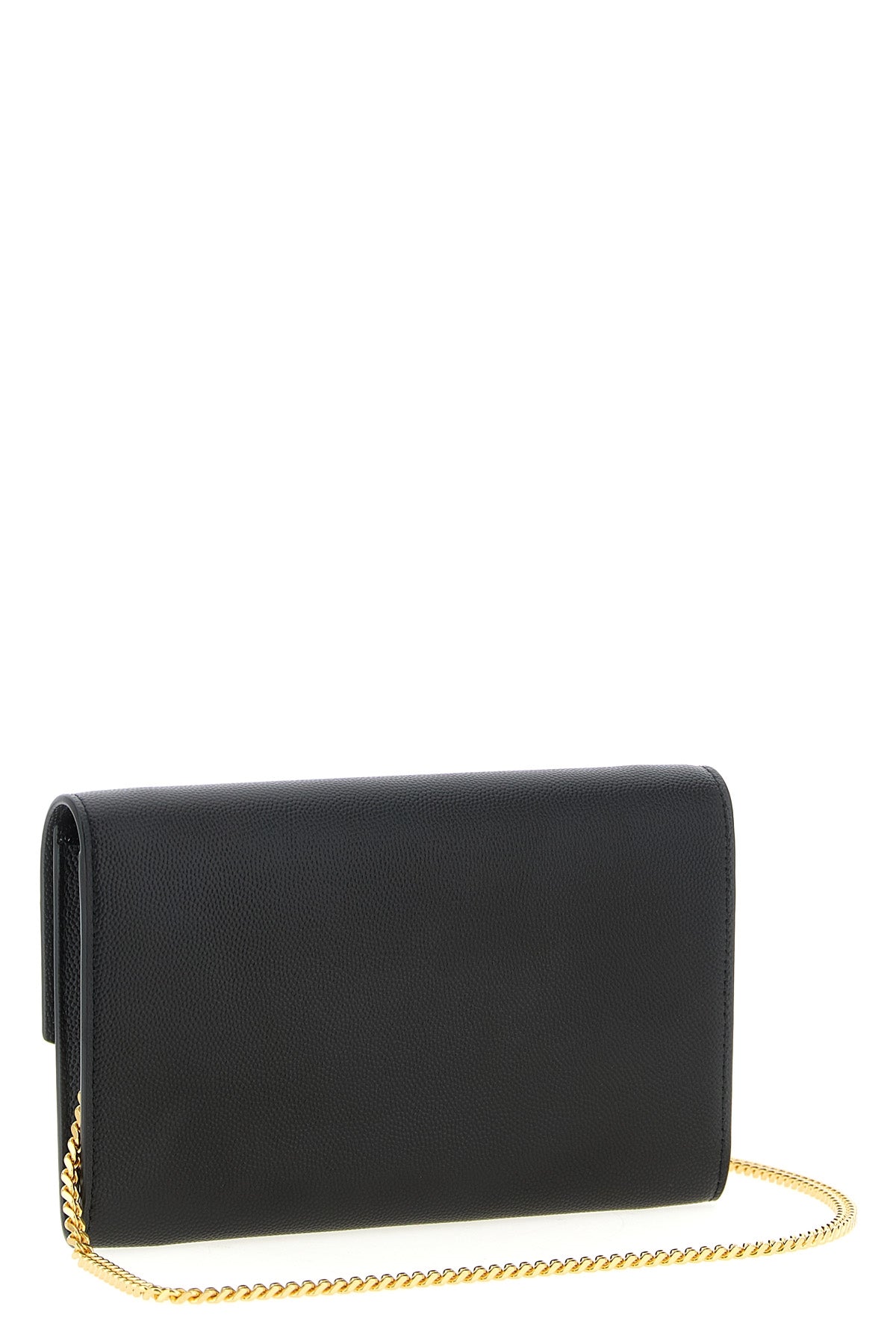 grain de poudre royal leather clutch bag