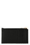 monogram card case in grain de poudre matelassé leather