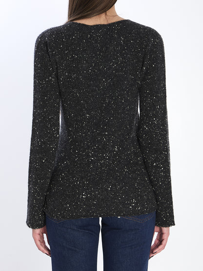 THE ROW M maira cashmere sweater