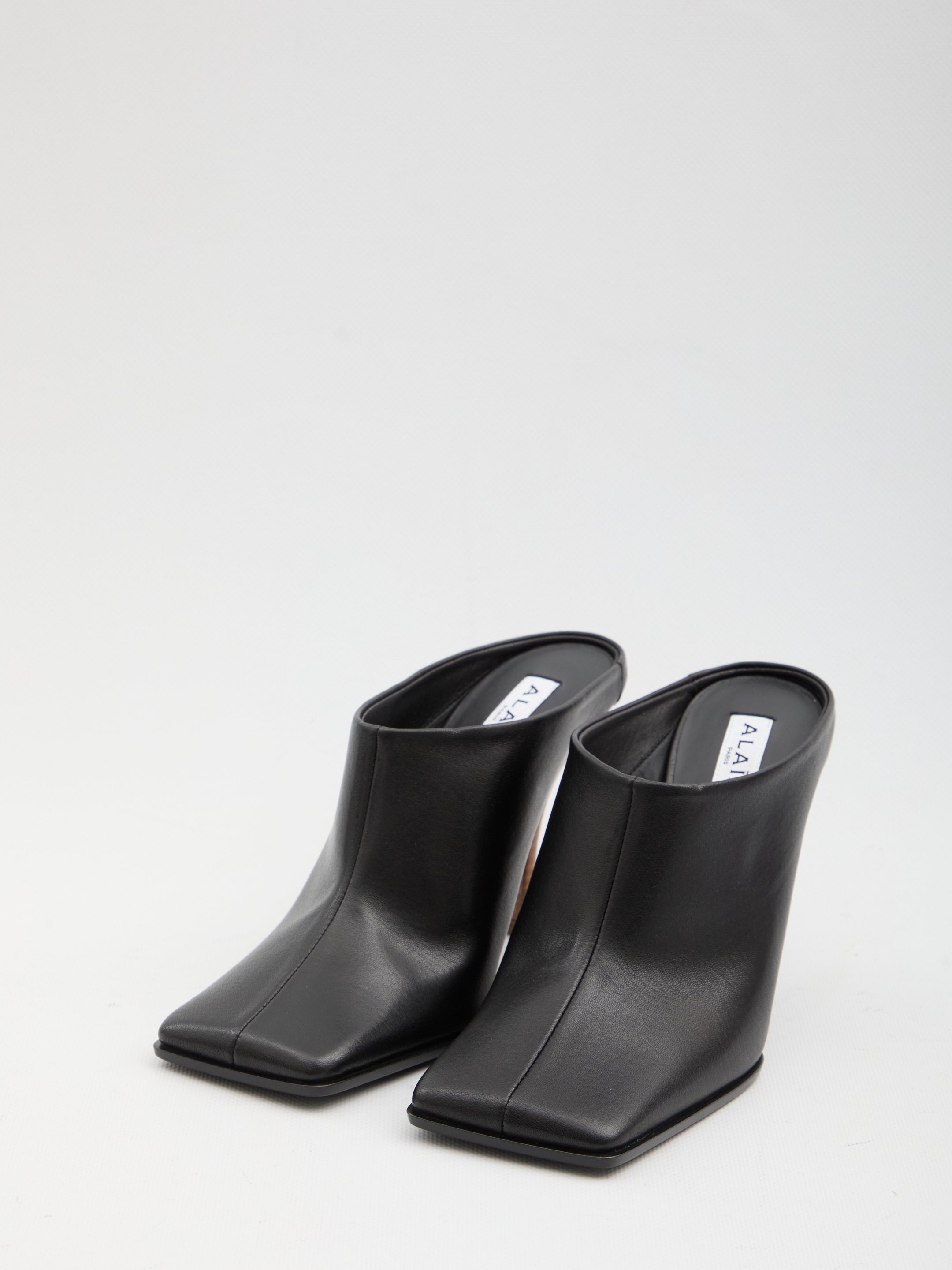 ALAIA 36 square-toe mules