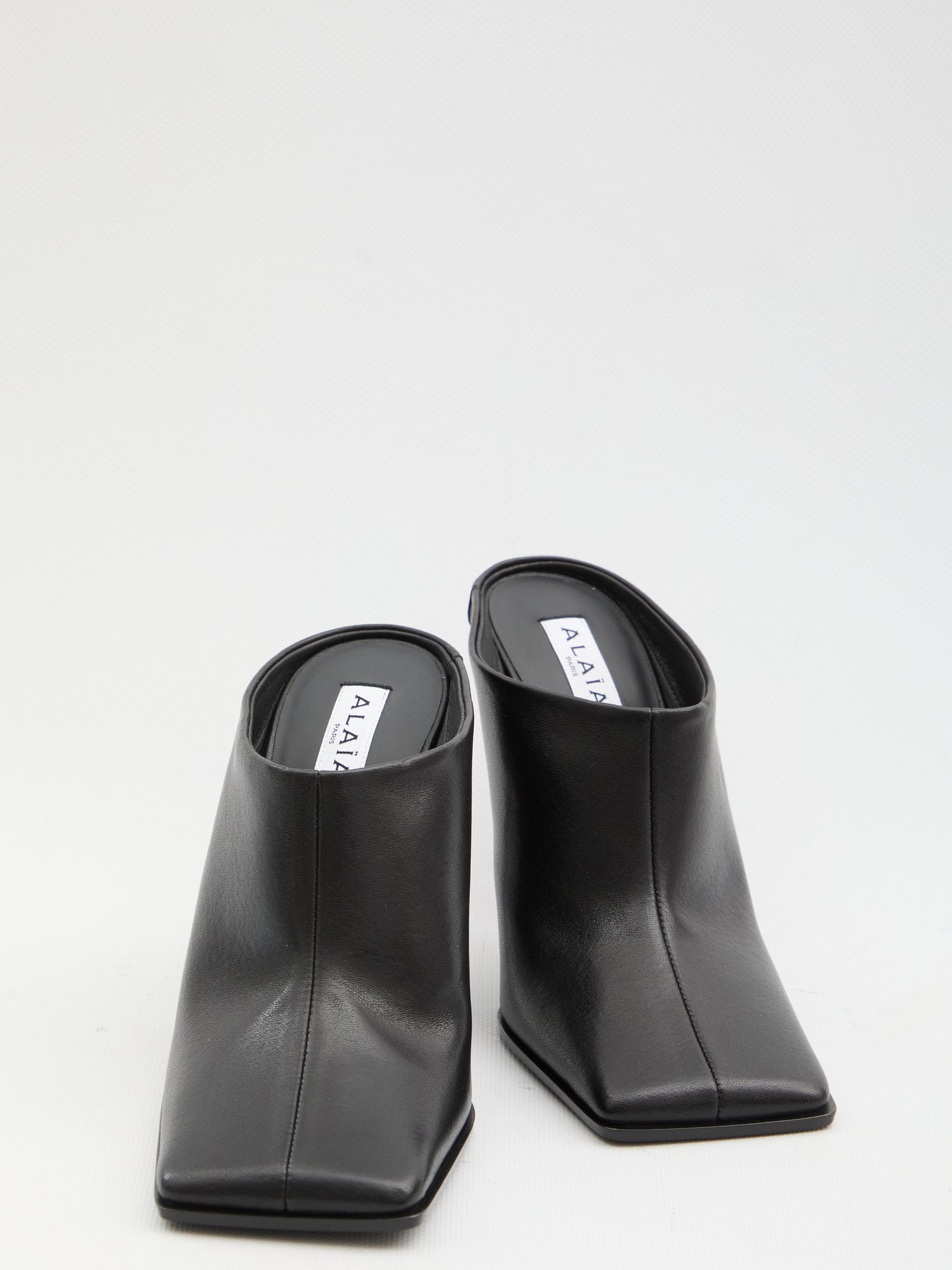 ALAIA 36 square-toe mules