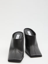 ALAIA 36 square-toe mules