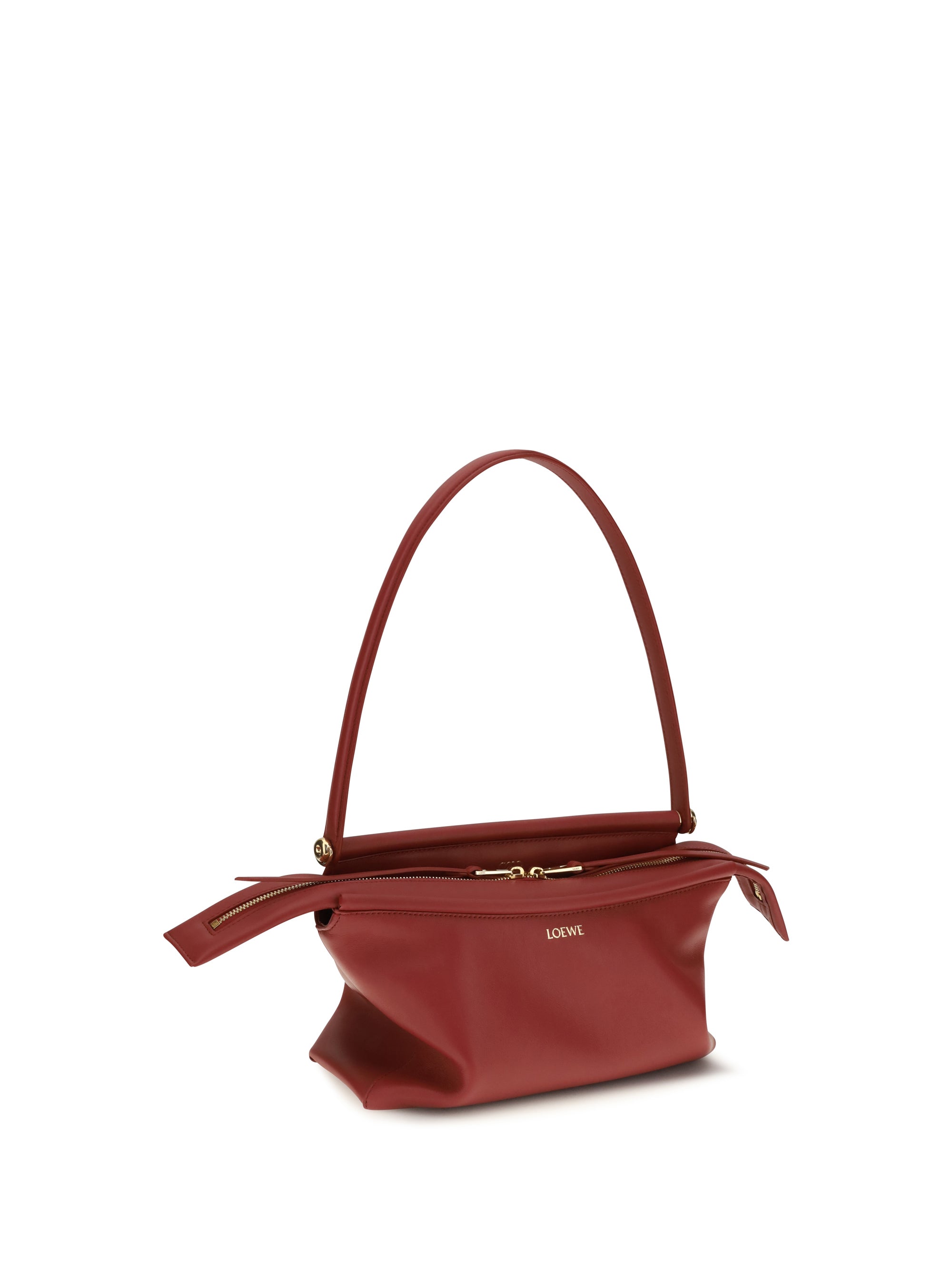 whisker glazed calfskin shoulder bag