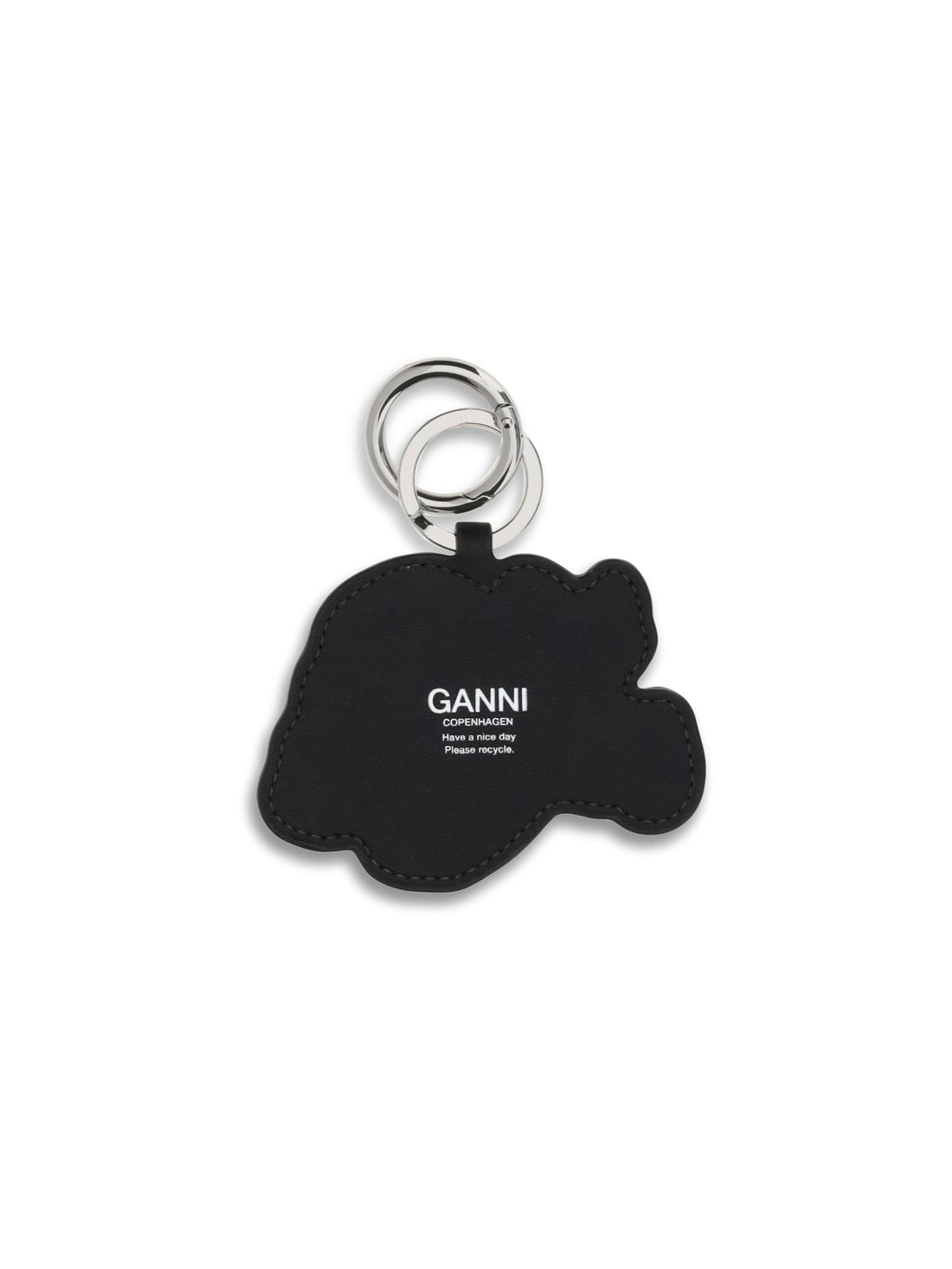 GANNI OS puppy keychain