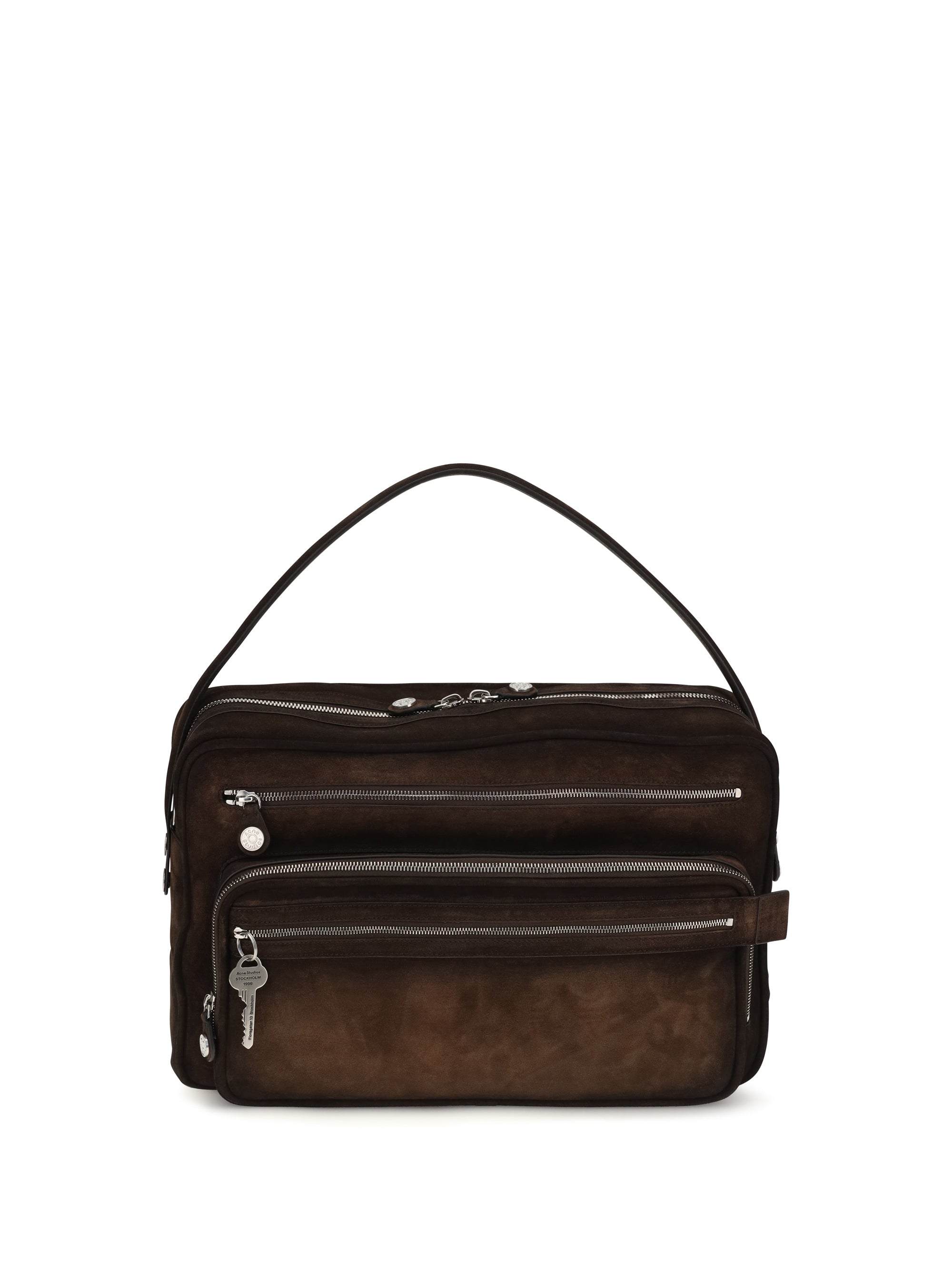 camero camera suede shoulder bag
