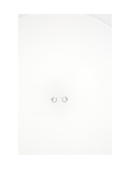 CELINE OS sparkle hoops